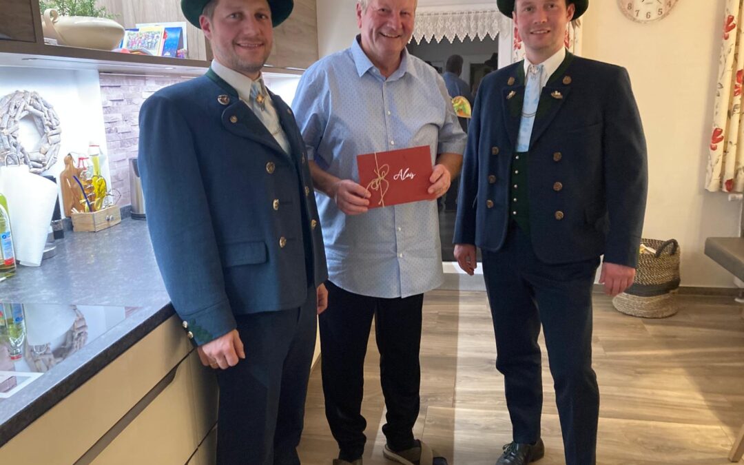 Runder Geburtstag bei Alois Lenz