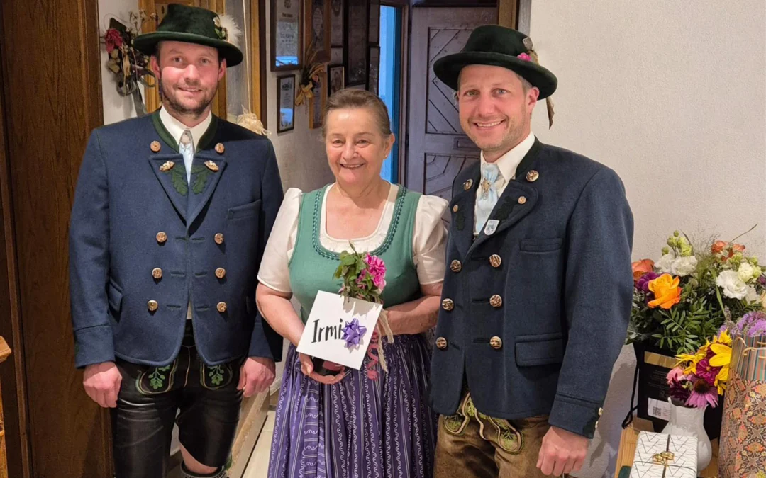 75. Geburtstag unseres Ehrenmitglieds Irmi Schützinger